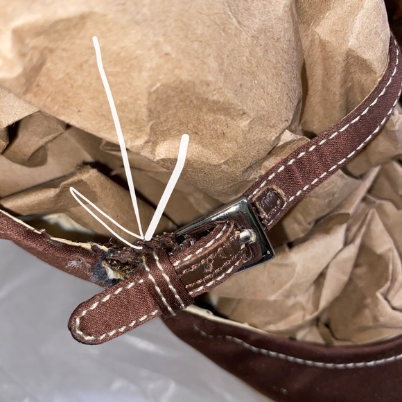 🎀5/$25🎀 FRANCO SARTO Queen Chocolate Brown Wedge Size 6.5 - Picture 7 of 10